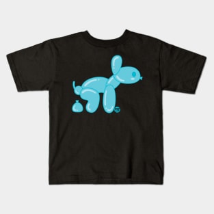 BALLOON  DOG POOP Kids T-Shirt